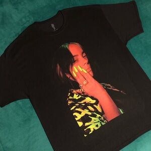 Billie Eilish Red Filter Portrait Cancelled Tour Tee
2020 Live stream exclusive.